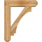 Ekena Millwork Imperial Craftsman Rough Sawn Bracket w/ Offset Brace, Western Red Cedar, 8"W x 32"D x 40"H BKT0806X32X40IMP04RWR - alternate 4